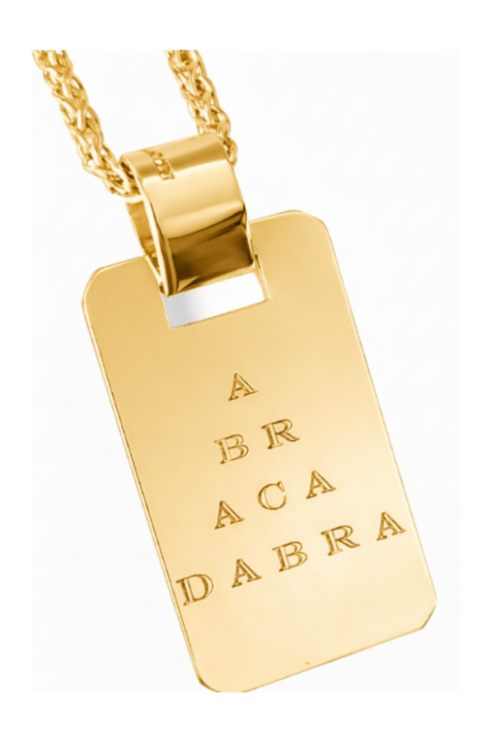 Florentis Abracadabra Gold Pendent