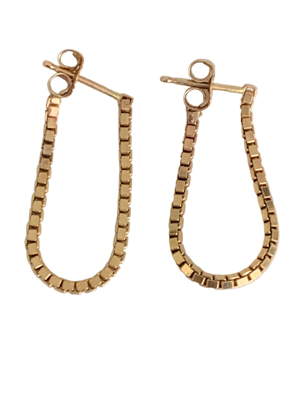 Florentis Box Chain Earrings